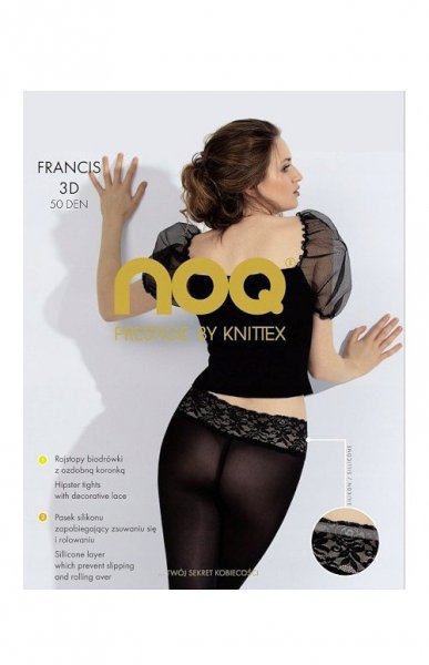 Knittex Francis 3D 50 den rajstopy