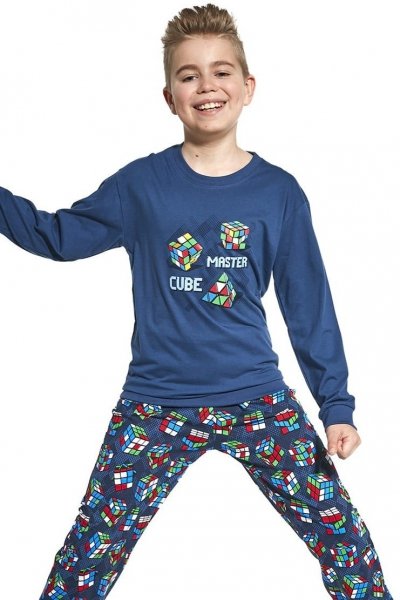 Cornette Kids Boy 593/102 Cube Master 86-128 piżama chłopięca