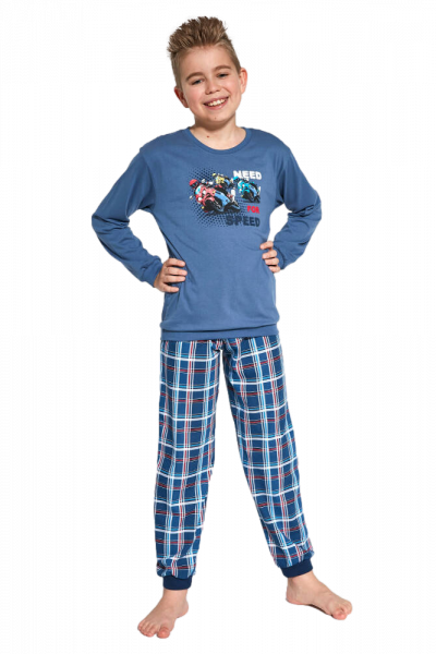 Cornette Kids Boy 593/112 Need For Speed 86-128 piżama chłopięca